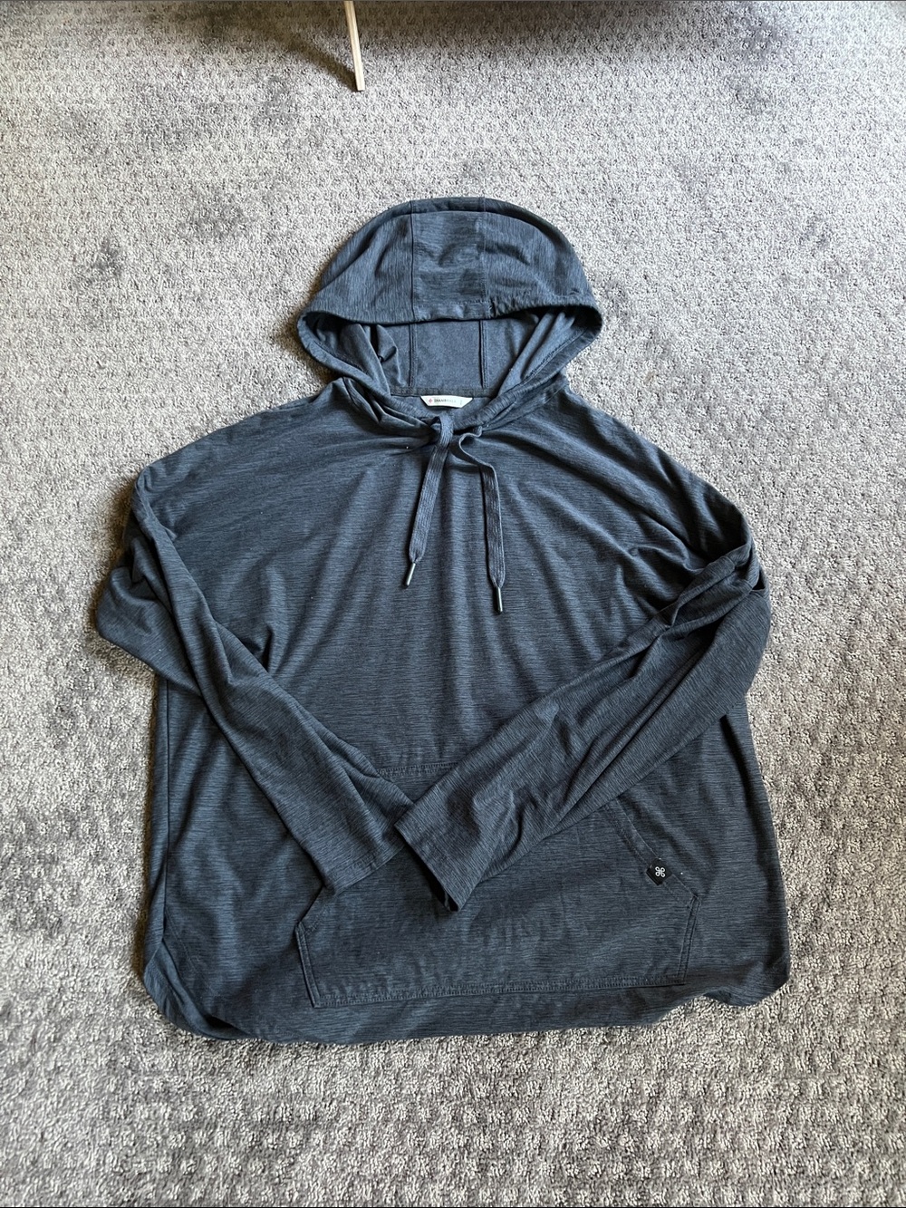 Shambala Charcoal Lightweight Supersoft Women's Hooded Pullover Sweatshirt